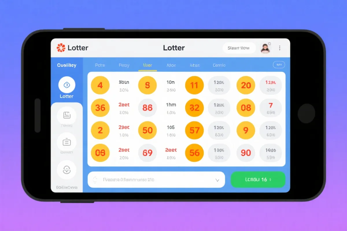 开奖查询页面预览