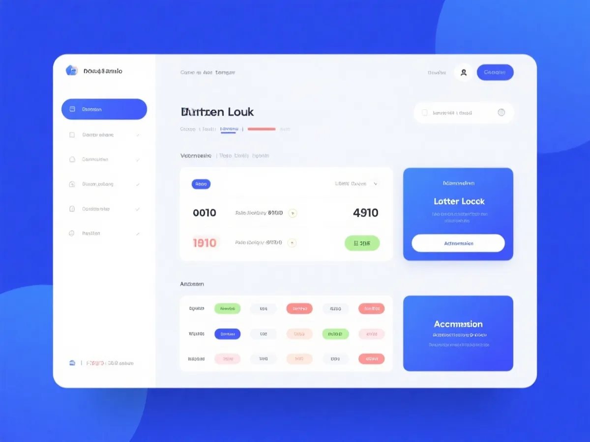 开奖公告与结果查询示意图
